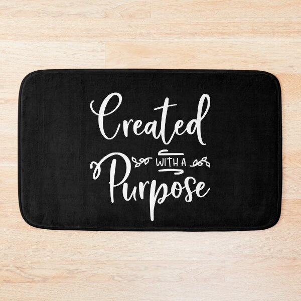 Item preview, Created with a Purpose Christian Quotes designed and sold by inkedtee.