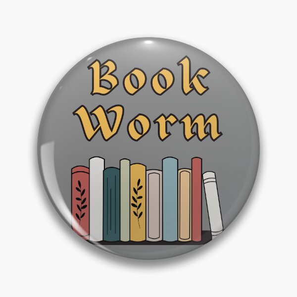 Artikelvorschau, Bücherwurm entworfen und verkauft von Constant Readers.