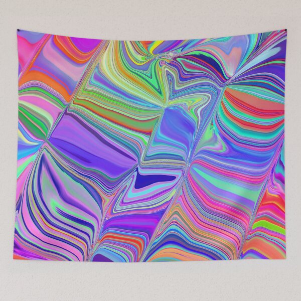 Item preview, Swirling Rainbow Liquid Marble Abstract designed and sold by Deborah Camp.