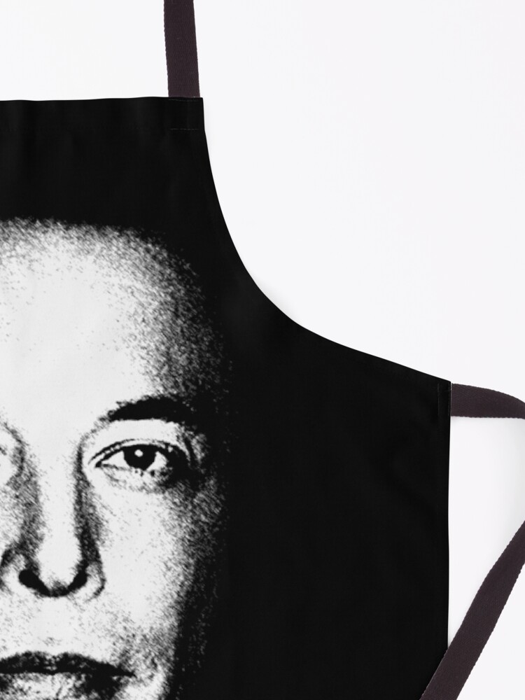 Thumbnail 3 of 6, Apron, Much wow! Elon Musk designed and sold by MonoConscious.