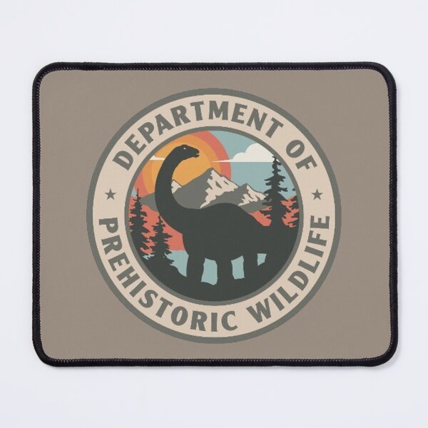 Department of Prehistoric Wildlife Mouse Pad