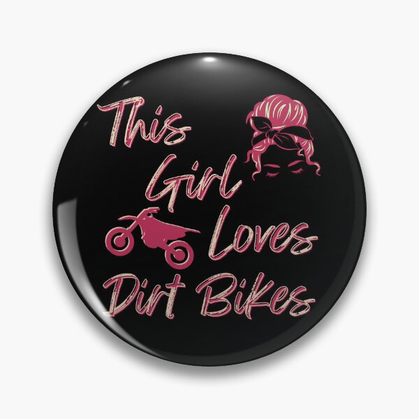 Item preview, This Girl Loves Dirt Bikes, Girl dirt bike, Dirt Biking Woman  designed and sold by Rally-Girl.