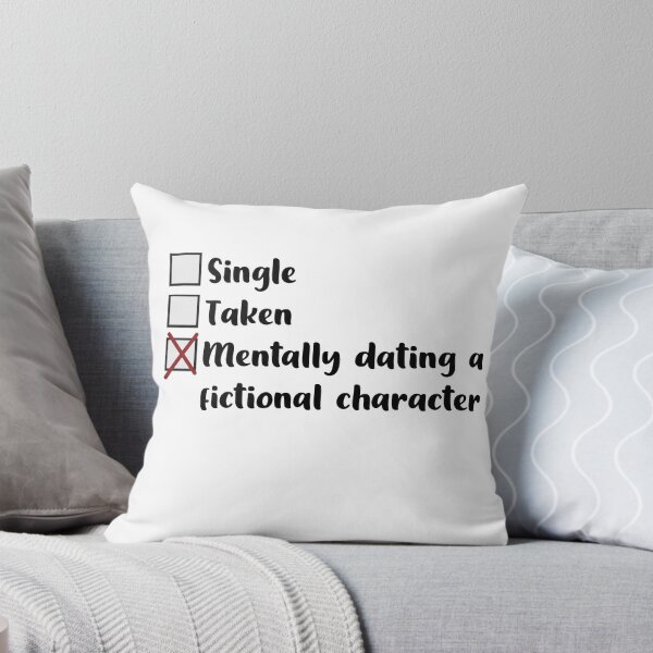 Item preview, Mentally dating a fictional character designed and sold by bellap07.
