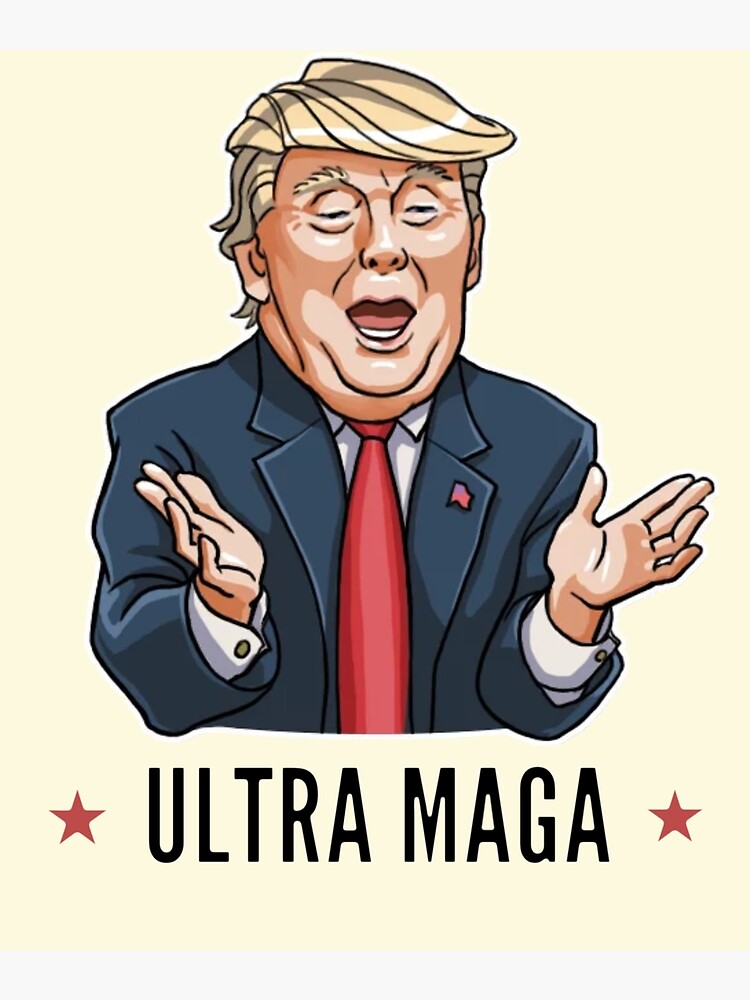 ultra-maga-poster-for-sale-by-fzzouzou-redbubble