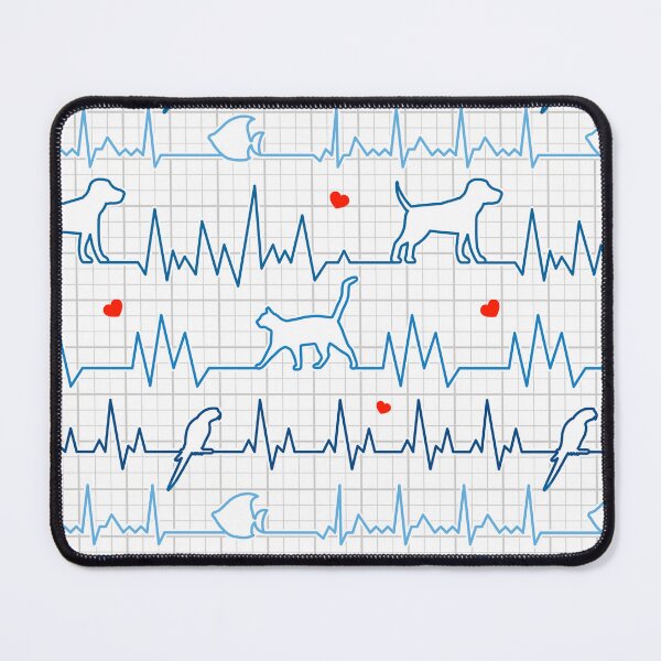 Item preview, Heartline for Pets Dogs Cat Bird Fish Animals Veterinary designed and sold by VintageStyle.