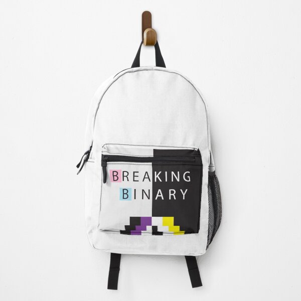 Item preview, Breaking Binary in Gray designed and sold by BeJolley.