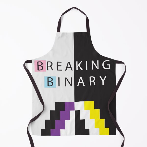 Item preview, Breaking Binary in Gray designed and sold by BeJolley.