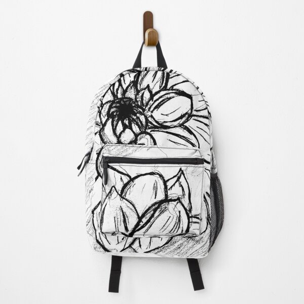 Item preview, Black and White Flower Petals designed and sold by Amanda Irene.