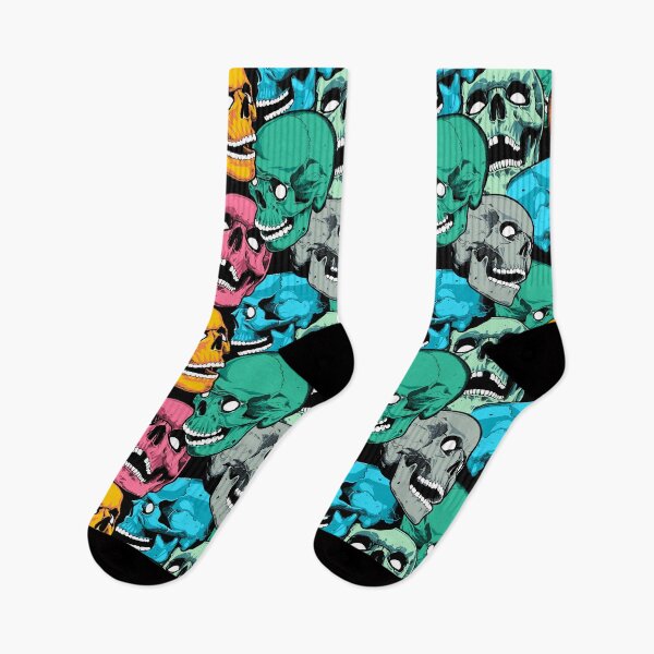 Item preview, Spooky Skulls Gothic Pattern designed and sold by Salukeart.
