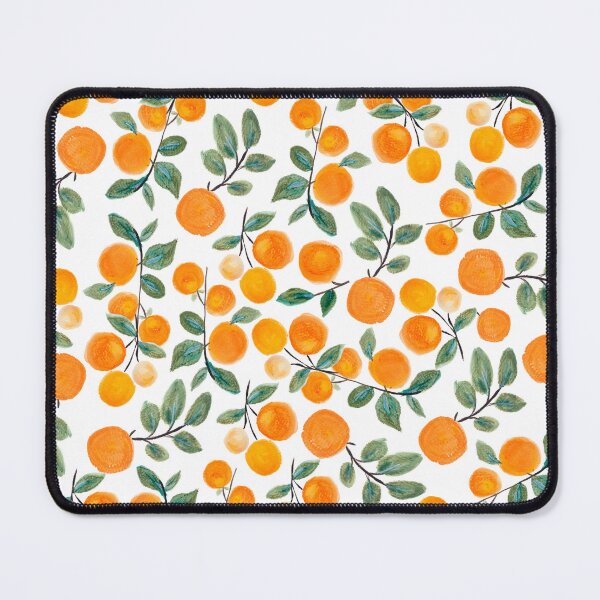Item preview, Watercolor Orange Citrus Botanical Pattern designed and sold by OpalEllery.