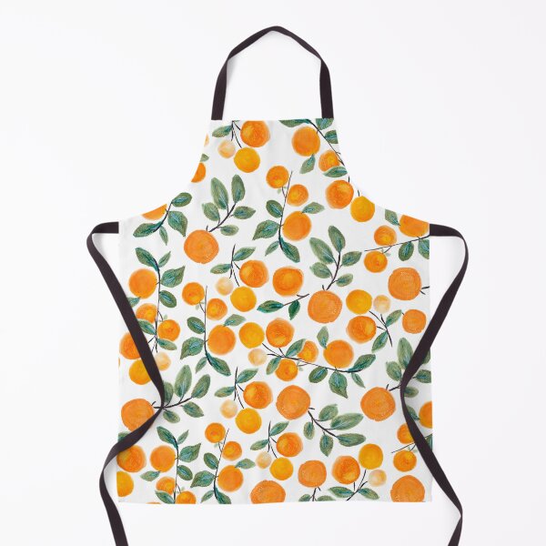 Item preview, Watercolor Orange Citrus Botanical Pattern designed and sold by OpalEllery.