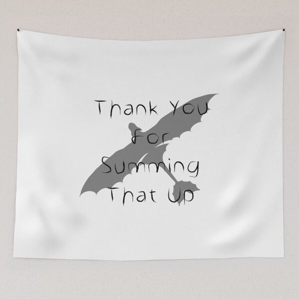 Item preview, Thank You For Summing That Up - Hiccup Haddock III designed and sold by TheSimpleEdge.
