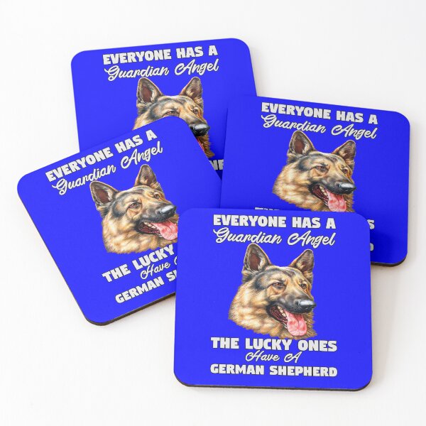 Item preview, German Shepherd Dog Everyone Has A Guardian Angel designed and sold by fantasticdesign.
