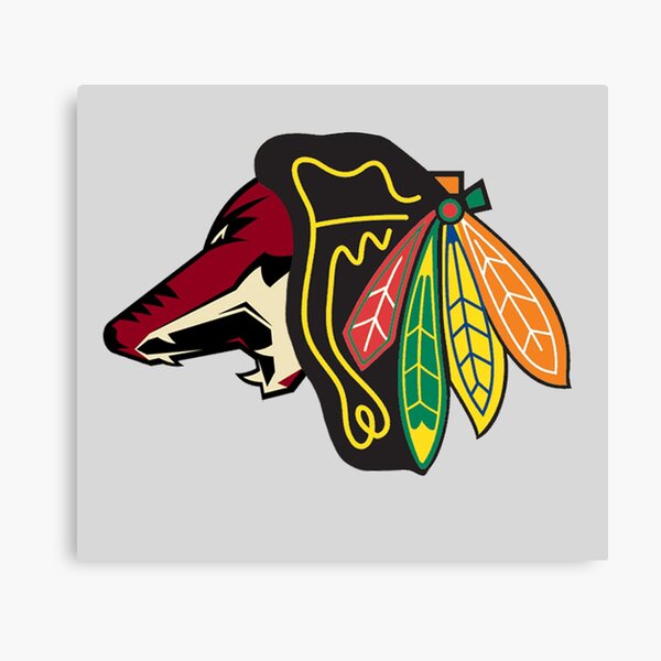 Phoenix Blackhawks - Chicago Coyotes Canvas Print