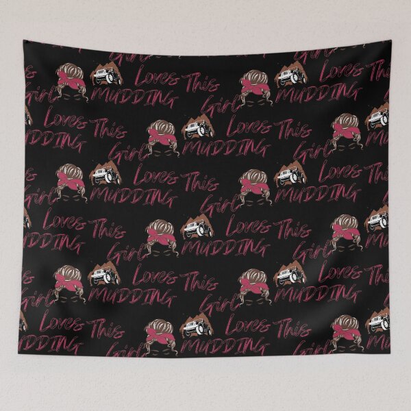 Item preview, This Girl Loves Mudding, Girls Off Road, Off Road Woman  designed and sold by Rally-Girl.