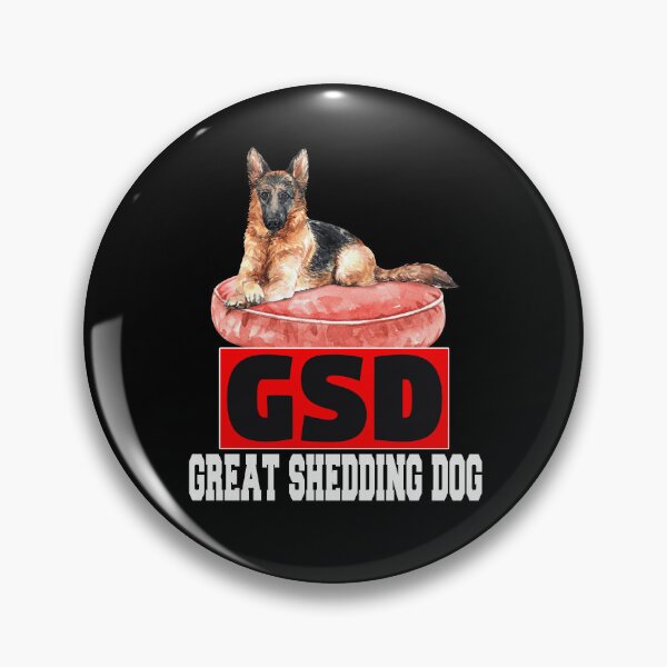 Item preview, German Shepherd Dog GSD Great Shedding Dog designed and sold by fantasticdesign.