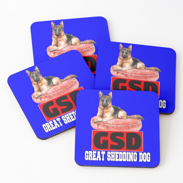 Item preview, German Shepherd Dog GSD Great Shedding Dog designed and sold by fantasticdesign.