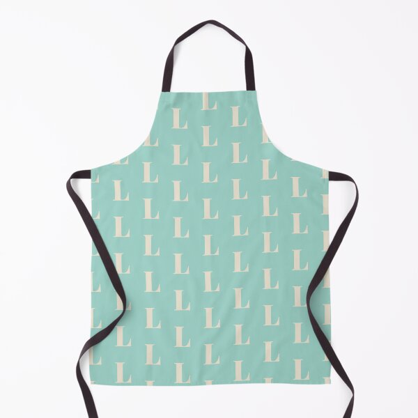 Item preview, Letter L Alphabet Art in Soft Mint Green and Cream designed and sold by OpalEllery.
