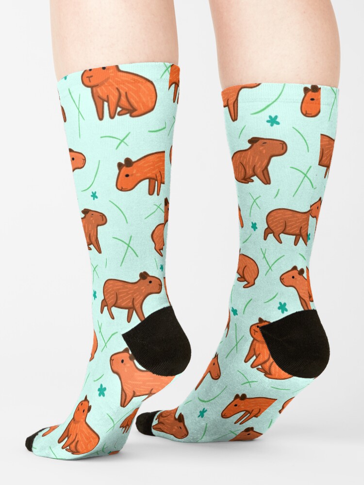 Alternate view of Capybara Pattern Socks