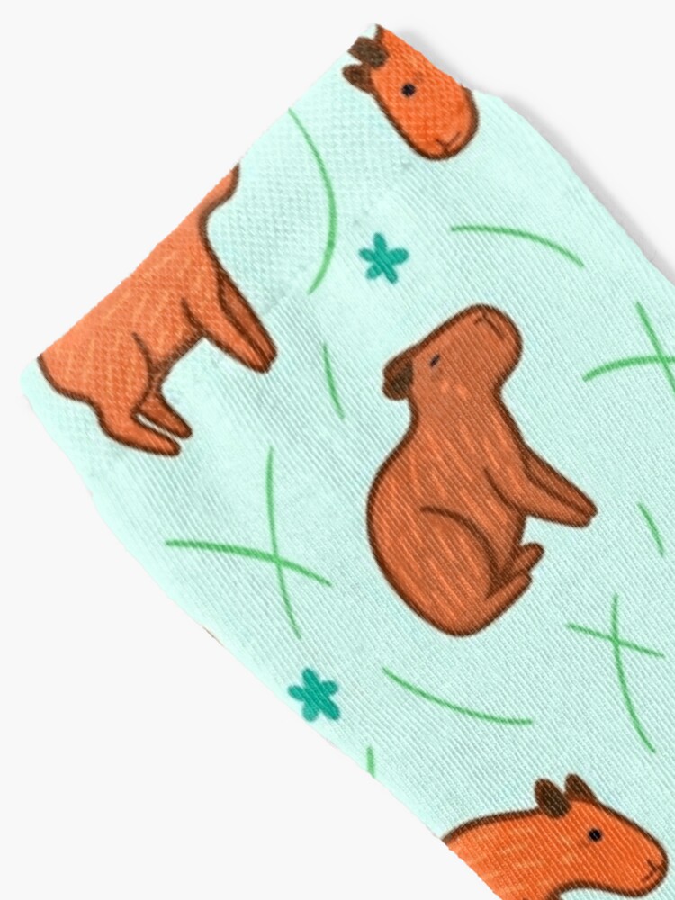 Alternate view of Capybara Pattern Socks