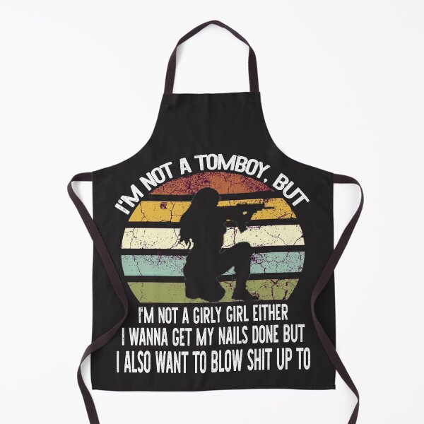 Item preview, I'm Not A Tomboy But I'm Not A Girly Girl Either designed and sold by Morja2015.