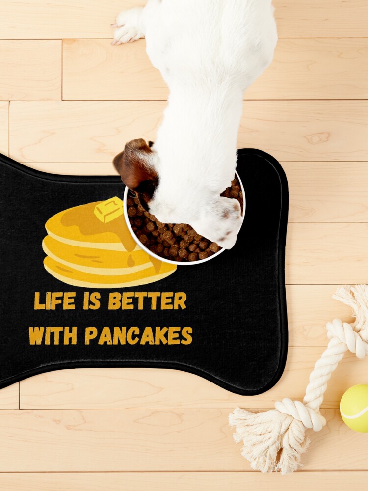 Alternate view of Life Is Better With Pancakes Pet Mat