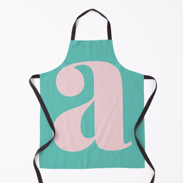 Item preview, Letter A Alphabet Art in Blush Pink and Mint Green designed and sold by OpalEllery.