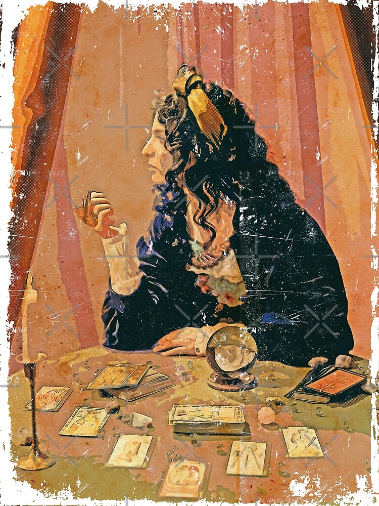 "Vintage Gypsy Fortune Teller" Poster for Sale by Salukeart Redbubble