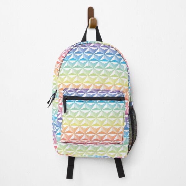 Vista previa del artículo con la obra «Esfera geodésica, arco iris», diseñado y vendido por Heyday Threads.