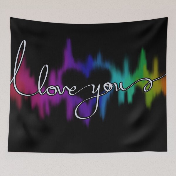Item preview, I Love You Rainbow designed and sold by AvalonUnmuzzled.