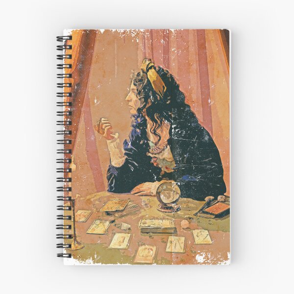 Item preview, Vintage Gypsy Fortune Teller designed and sold by Salukeart.