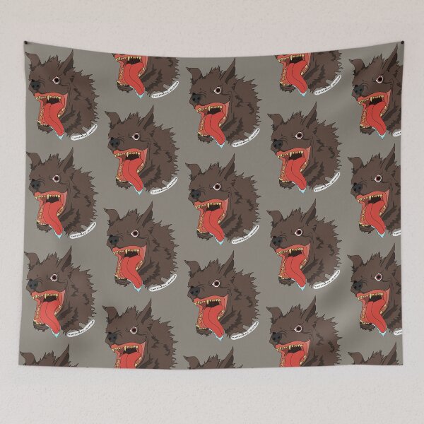 Item preview, mad hound designed and sold by TheSpinelessJellyfisher.