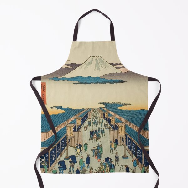 Item preview, Surugacho | Utagawa Hiroshige | 1857 Japanese Woodblock Art designed and sold by CJET.