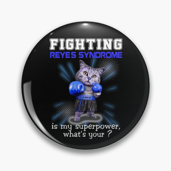 Item preview, Funny Cat Fighting Reye's Syndrome Is My Superpower What's Your designed and sold by Kohend.