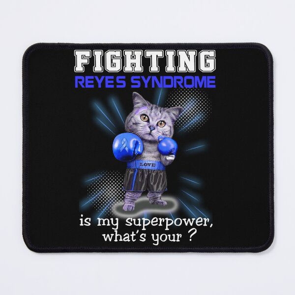 Item preview, Funny Cat Fighting Reye's Syndrome Is My Superpower What's Your designed and sold by Kohend.
