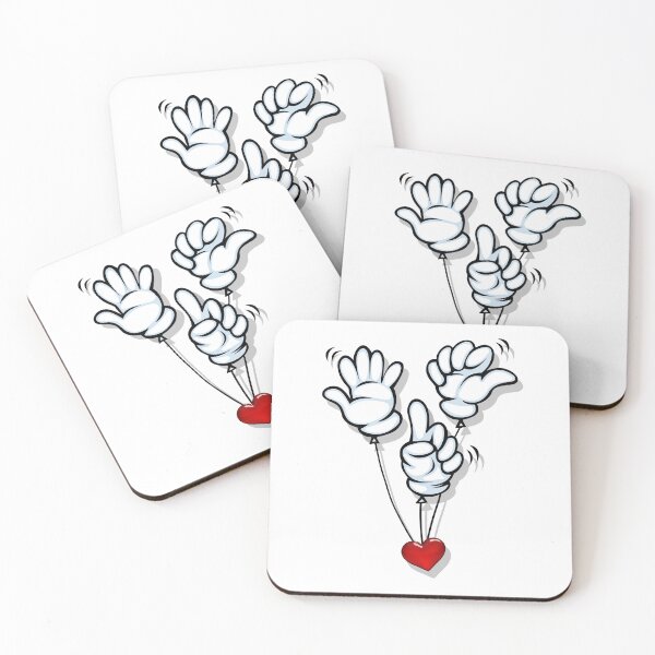 Item preview, Happy cartoon hand balloons. Celebration. Party time! designed and sold by studiohfy.