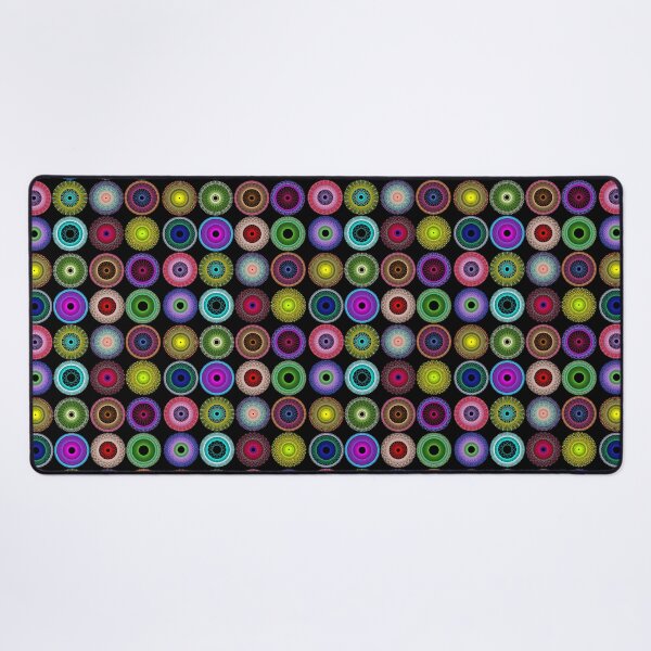 Item preview, Colorful String Stars on Black designed and sold by Shapes-Mania.