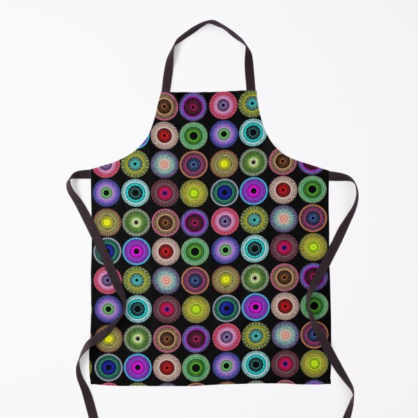 Item preview, Estrellas de cadena de colores sobre negro designed and sold by Shapes-Mania.