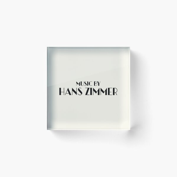 Artikelvorschau, Musik von Hans Zimmer entworfen und verkauft von keilamariadesig.