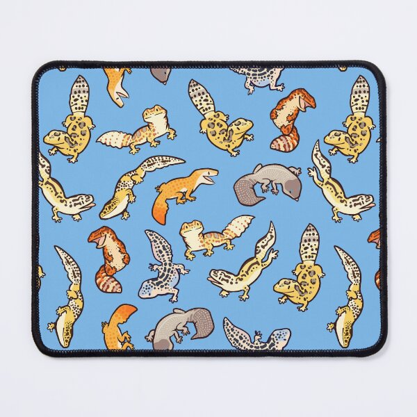 Item preview, chub geckos in blue designed and sold by Colordrilos.