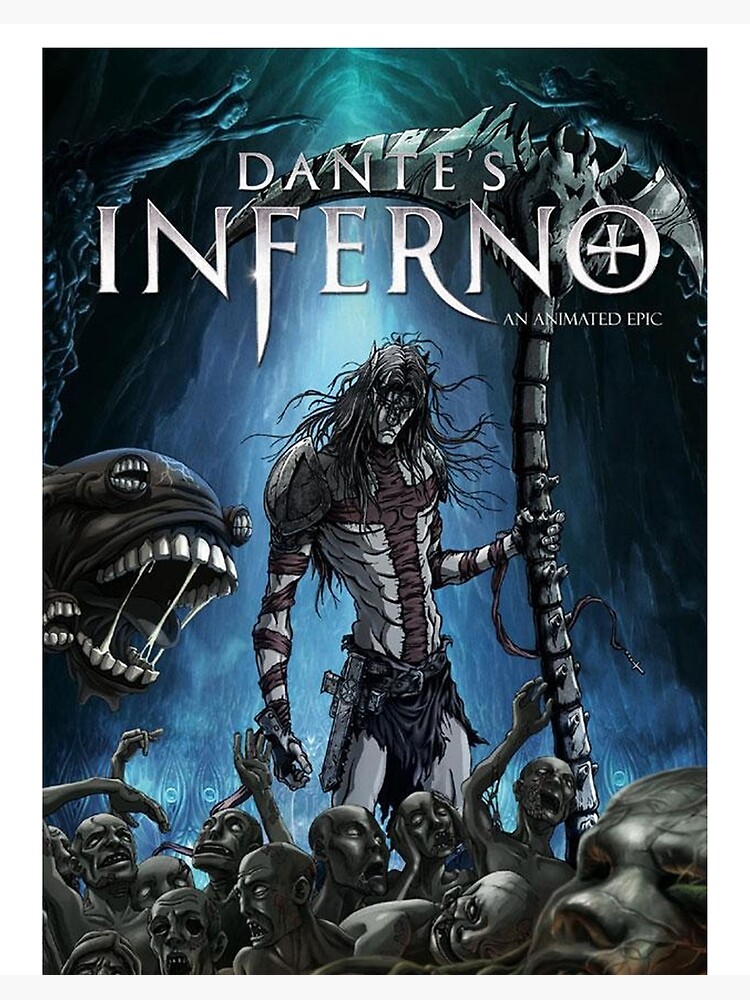 Dantes Inferno Art Board Print for Sale by Mengarda