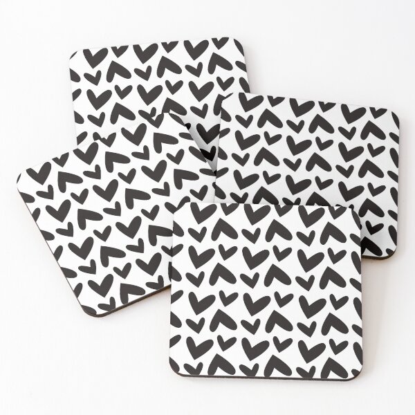 Item preview, Valentine's Day: Black Hearts designed and sold by detalheseartes.