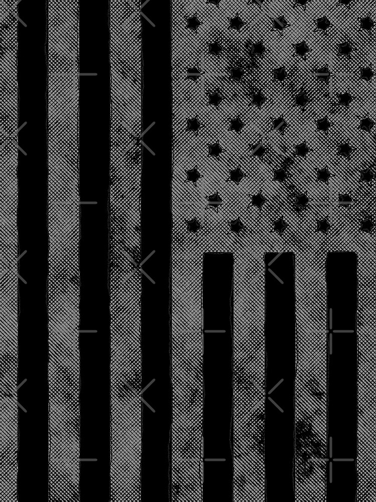 US Flag Grunge Style by Garaga