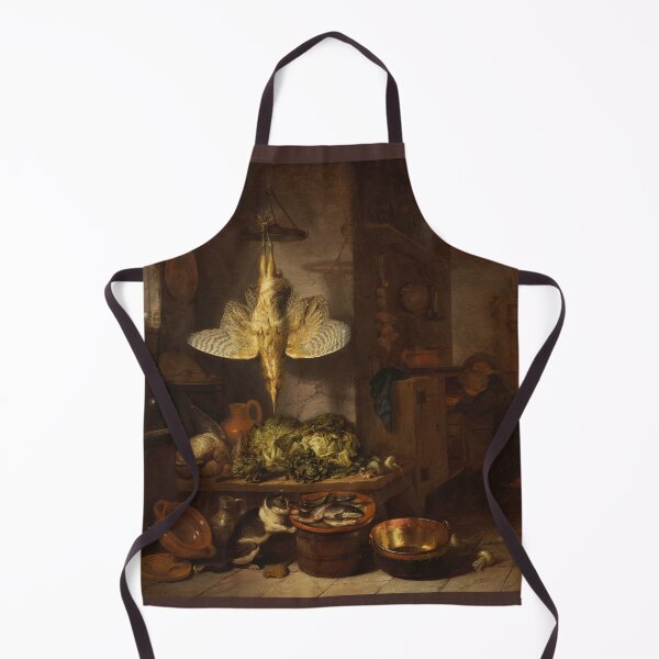 Item preview, A Kitchen by Hendrik Martensz. Sorgh, Dutch, 1653–60 designed and sold by Shapes-Mania.