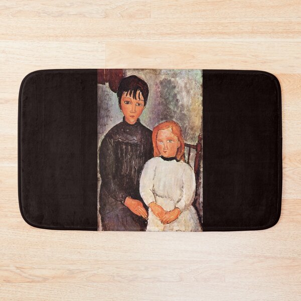 Item preview, 'Two Children' by Modigliani (Reprint) designed and sold by Classic Visions Gallery.