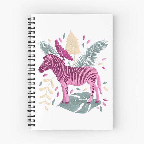 Artikelvorschau, Rosa Zebra entworfen und verkauft von illustrations by debs.