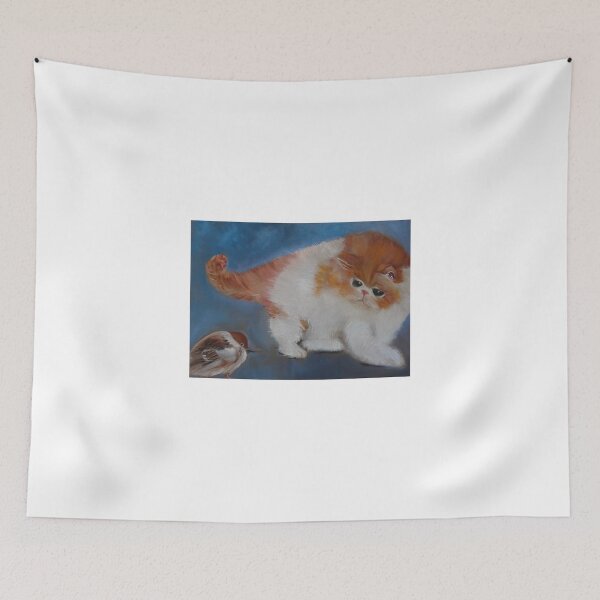 Item preview, Kitty and the Bird 1 designed and sold by jennyleeandjim.