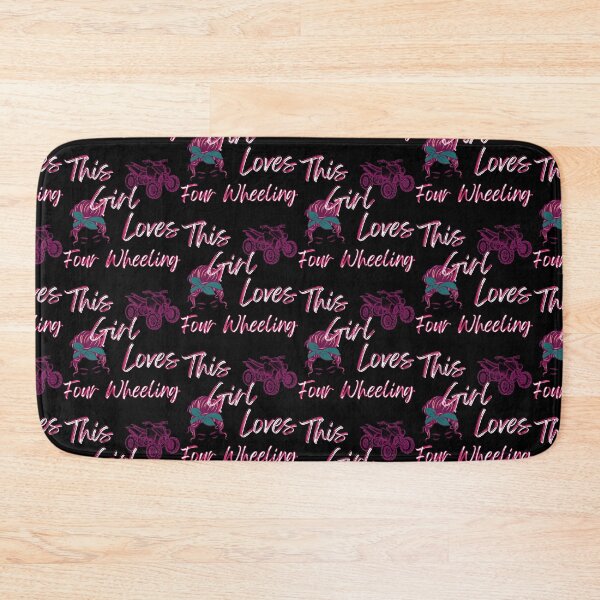 Item preview,  This Girl Loves Four Wheeling, quads, atvs,  designed and sold by Rally-Girl.