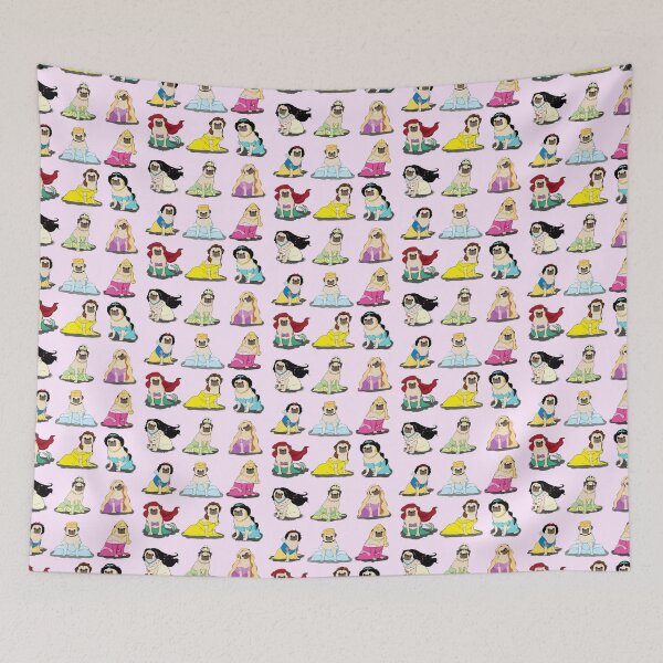 Item preview, Pug Princesses Version 2 designed and sold by jennisney.