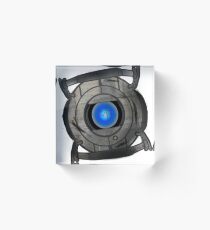 Wheatley Portal 2 Acrylic Block